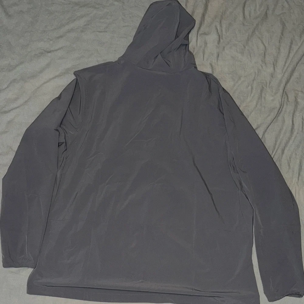 Nike Men's Light Gray Windbreaker Jacket and Pants - Picture 7 of 13